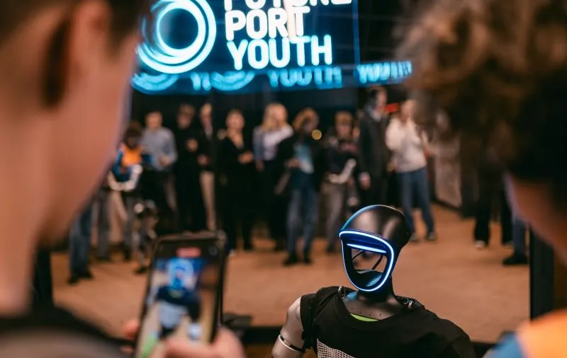 Stánek Etnetera Core na Future Port Youth konferenci